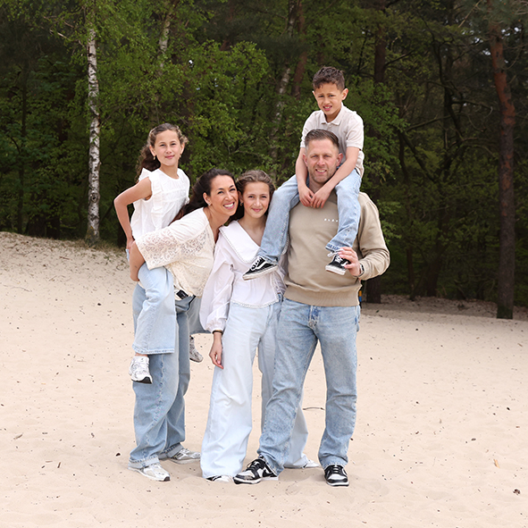 De Soesterduinen is een perfecte locatie voor een fotoshoot met kinderen