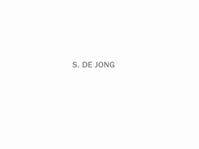 S. de Jong
